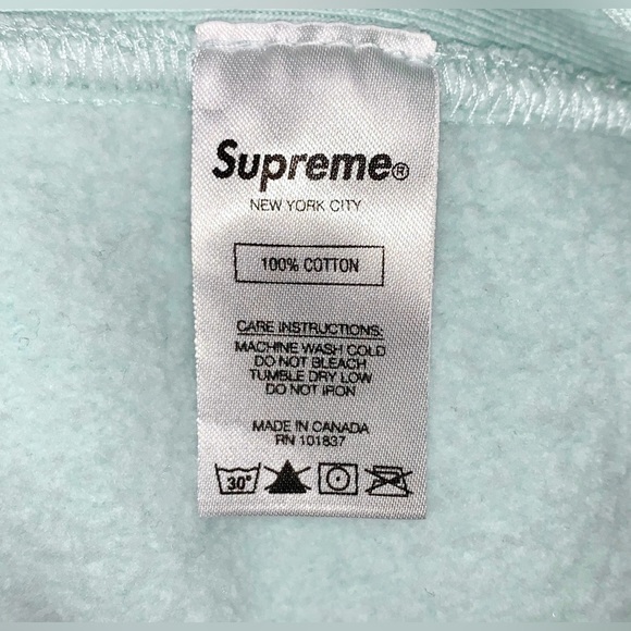 SUPREME SPLIT OLD ENGLISH HOODIE - Picture 8 of 9